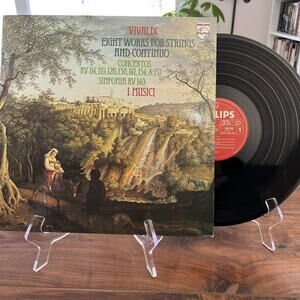 Vivaldi Eight Works for Strings & Continuo I Musici LP 1977 Philips 9500 300